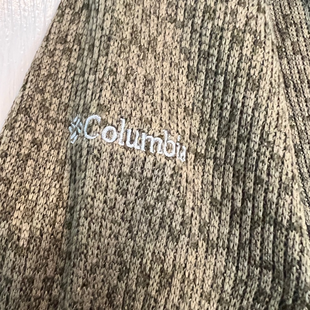 Columbia Forest Green Textured Hoodie - Picture 7 of 8